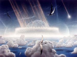 Астероиды добивали динозавров постепенно