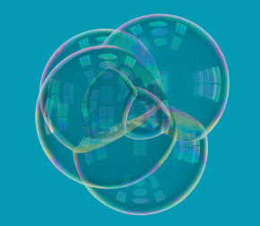 Кластеры из нескольких мыльных пузырей до сих пор ставят перед математиками неразрешимые задачи (изображение из обсуждаемой статьи)