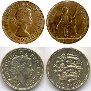 Чтобы различить эти монеты, жителю Великобритании достаточно 17 миллисекунд