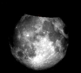 Примерно так будет выглядеть Луна во время затмения 7 сентября 2006 года (изображение с сайта www.astrogalaxy.ru)