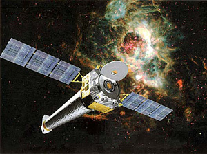 Рентгеновская обсерватория Chandra (изображение с сайта encarta.msn.com)